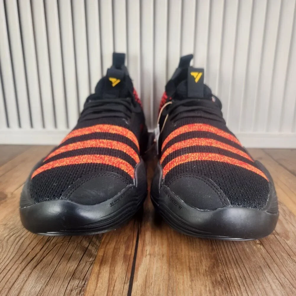 Adidas Trae Young 2.0 Atlanta Hawks Mens 10.5 Black Red Basketball Shoes HQ0986
